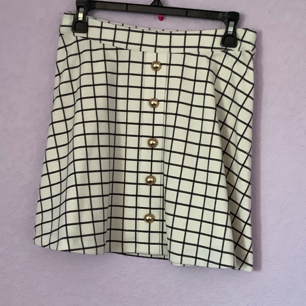 Candies plaid Skater Shirt